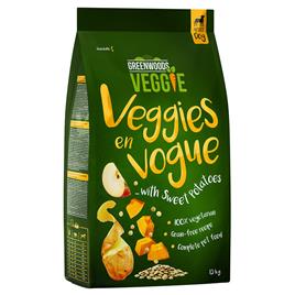 Greenwoods Veggie batata-doce com lentilhas, maçã e abóbora - 1,5 kg