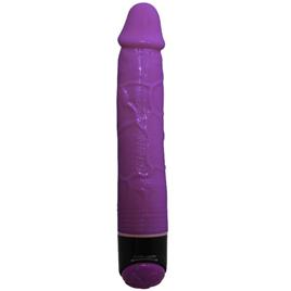 COLORFUL SEX VIBRADOR REALISTICO LILA 23 CM