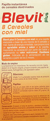Blevit Plus 8 Cereais com Mel 600 gr