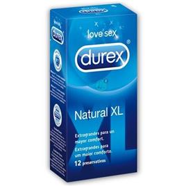 UNIDADES DUREX NATURAL XL 12