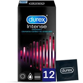 DUREX INTENSE ORGASMIC 12 PCS