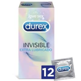 UNIDADES  12 EXTRA LUBRIFICADAS INVISÍVEIS