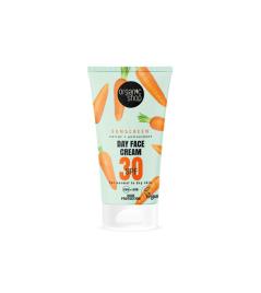 Organic Shop - Protetor solar rosto Cenoura + Antioxidantes SPF 30 - 50 ml