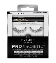 Eylure - Cílios Postiços Magnéticos com Delineador Pro Magnetic - Fluttery Light 117