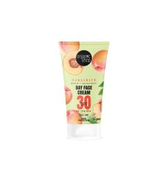 Organic Shop - Peach Face Sunscreen + Antioxidantes SPF 30 - 50 ml