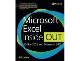 Livro microsoft excel inside out (office 2021 and microsoft 365) de bill jelen (inglês)