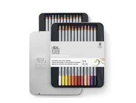 Conjunto de 24 Lápis de Cor Winsor & Newton