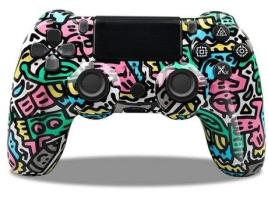 Comando PS4 KINSI Kinsi Dualshock (Wireless - Multicolorido)