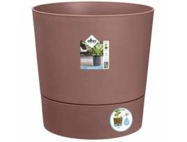 Vaso Autoirrigável ELHO Castanho Plástico 30 Cm