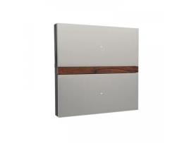 Interruptor Wifi Duplo Ws05 Cinza IHOUSEREMOTE