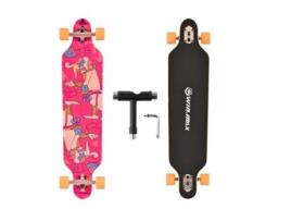 Longboard 23X104Cm Skate Rolamentos WINMAX Abec-11