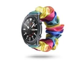 Bracelete Ticwatch Pro S ANTIIMPACTO! Pulseira Scrunchie Multicor