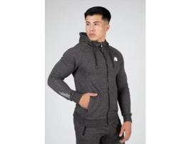 Camisola com Capuz Payette Zipped GORILLA WEAR (Cinzento - 2Xl)