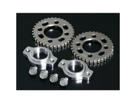 Kit Da Roda Dentada Da Árvore de Cames 2 Rodas Dentadas 2 Flanges 4 Parafusos Ajustável YOSHIMURA