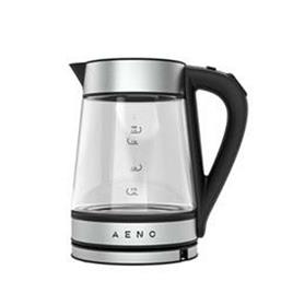 Chaleira Aeno EK1 Transparente 1,7 L 2200 W Preto