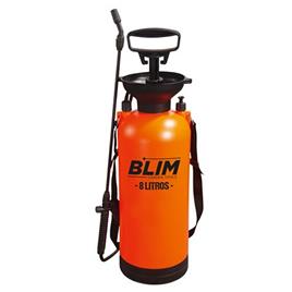 Blim Sulfatadora/Pulverizador de Mano 8L - Bomba con Presion hasta 3 bar - Boquilla Regulable - Correa para Colgar al Hombro