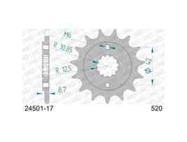 Roda Dentada AFAM 520 17 T