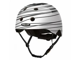 Capacete Urban Active Polycarbonate White Size 46-52 Cm MELON