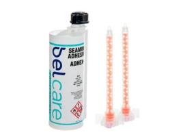 Cola de Dois Componentes para Juntas Invisíveis BELCARE Adhex + Cor Cinzento Forte 250 ml