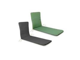 Almofada de Exterior Reversível DUEHOME (57 cm x 3 cm - Verde)