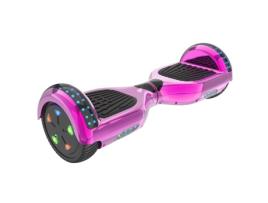 Hoverboard HITWAY 6.5'' Led Light Bluetooth Speaker Rosa