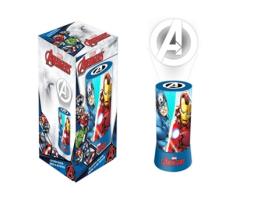 Projector Led Cilíndrico Avengers KIDSEUROSWAN (Idade Mínima Recomendada: 3 anos)