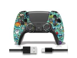 Comando PS4 KINSI Kinsi Dualshock (Wireless - Multicolorido)