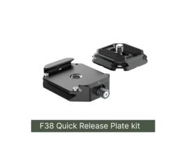 WT-33 Placa Do Sistema de Libertação Rápida F38 para Câmaras Dslr de 1/4'' e 3/8''