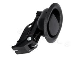 1 peça sofá reclinável oval cadeira alavanca de liberação alça preto plástico duro novo