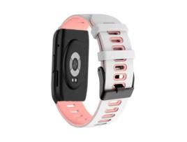  - Bracelete Xiaomi Redmi Watch 3 ANTIIMPACTO! Branco e Rosa