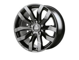 Jante CMS 7,5X17 Et47 5X114,3 67.2R Preto Brilhante Completo