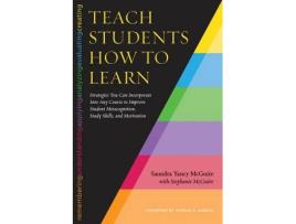 Livro teach students how to learn de saundra yancy mcguire (inglês)