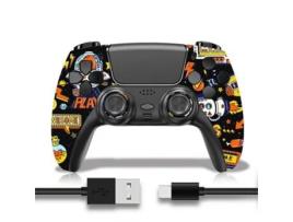 Comando PS4 KINSI Kinsi Dualshock (Wireless - Multicolorido)