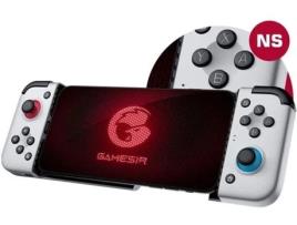 X2 Type-C Mobile Game Controller para Android Phone Cloud Stadia Vortex Gaming Supported 51 ° Movable Wired Joystick Plug And Play E-S