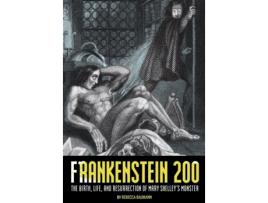 Livro frankenstein 200 de rebecca baumann (inglês)