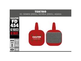 Pastilhas de Travão GALFER Tektro Io Gemini Novela Aquila