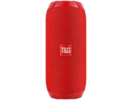 Coluna Bluetooth SEIGNEER TG117-1590 Vermelho (10W - Bluetooth)