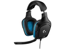 Auscultadores Gaming ENKES G432 com Fio Som Surround 7.1  Dts: X 2.0 Transdutores de 50 Mm Entrada de Áudio Usb / 3,5 Mm M