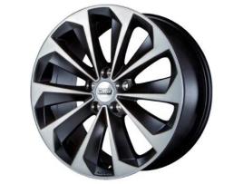 Jante CMS 7,5X17 Et35 5X112 66.5 Preto Diamante Mate