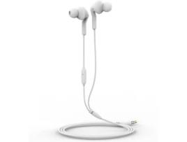 Auriculares com Fio MUVIT for change E57 3.5mm brancos