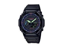 Relógio masculino Casio G-Shock OAK COLLECTION VIRTUAL RAINBOW SERIE Preto (Ø 45 mm)