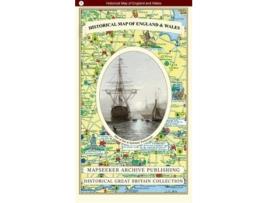 Livro historical map of england and wales de created by mapseeker publishing ltd mapseeker publishing ltd (inglês)