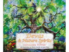 Livro devas and nature spirits de kathleen pepper (inglês)