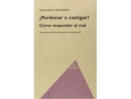 Livro ¿Perdonar O Castigar? Como Responder Al Mal de Margaret Holmgren (Espanhol)