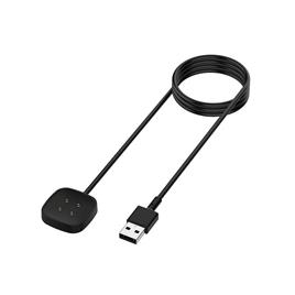 Cabo Carregador para Fitbit by Google Versa 4 / 3 Versa4 Sense 2 WUXING Preto