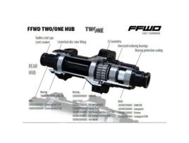 Anel de cubo FAST FORWARD FFWD Hub