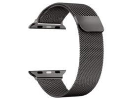 Bracelete Pulseira Milanese Mesh para Apple Watch Series 7 45Mm Space Grey