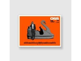 Cartaz KUBBICK Oss 117 Rio Ne Répond Plus
