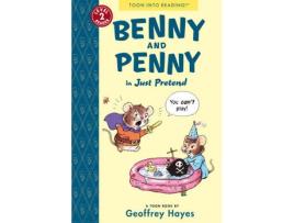 Livro benny and penny in 'just pretend' de geoffrey hayes (inglês)