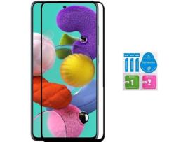 Película de Vidro Temperado Samsung Galaxy A71 2020 GMOBILS Vidro Preto